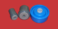 Roller end bearings in plastic (semi-precision)
